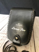 Load image into Gallery viewer, 1970s Gossen Luna Professional Black Model in Original Genuine Leather Red Velvet Case, Made in Germany