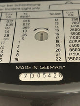 Load image into Gallery viewer, 1970s Gossen Luna Professional Black Model in Original Genuine Leather Red Velvet Case, Made in Germany