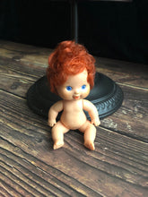 Load image into Gallery viewer, 1980s Vintage Strawberry Shortcake Drink & Wet Baby Doll, 1980s Berry Baby Strawberry Shortcake Baby Doll, Tiny Strawberry Doll