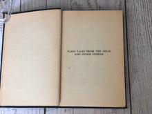 Load image into Gallery viewer, 1940s Books Inc. Publishers Art-Type Edition Plain Tales from the Hills by Rudyard Kipling