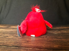 Load image into Gallery viewer, 1999 Purr-fection Cushy Critter by MJC. A Baby Cardinal Named "Bandit" Style #2849