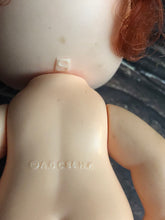 Load image into Gallery viewer, 1980s Vintage Strawberry Shortcake Drink & Wet Baby Doll, 1980s Berry Baby Strawberry Shortcake Baby Doll, Tiny Strawberry Doll