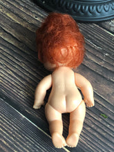 Load image into Gallery viewer, 1980s Vintage Strawberry Shortcake Drink & Wet Baby Doll, 1980s Berry Baby Strawberry Shortcake Baby Doll, Tiny Strawberry Doll