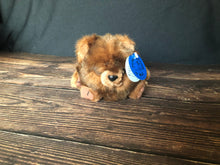 Load image into Gallery viewer, 1998 Purr-fection Cushy Critter by MJC. Baby Teddy Bear Named "Minky Jr." Style #2857