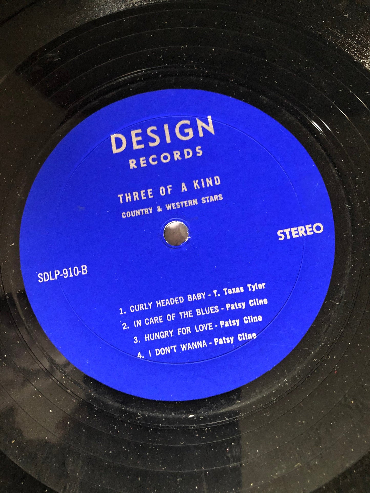 1964 Pickwick International Inc. Three Of A Kind (3 Top Stars Of Country & Western) Vinyl LP Record Album Vinyl