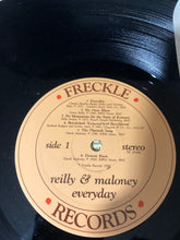 Load image into Gallery viewer, 1980 Freckle Records Reilly & Maloney Everyday Vinyl LP Record Album Vinyl