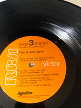 Load image into Gallery viewer, 1971 RCA Victor John Gary This Is John Gary LP Record Album Vinyl