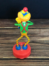Load image into Gallery viewer, Vintage Kid Galaxy Bendos Figurine Clown with Horn Toots Clown Style #007, Bendos Action Figure Clown