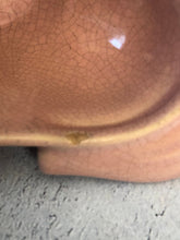 Load image into Gallery viewer, MCM 1940s Red Wing Pottery Pink Pear Shaped Dish