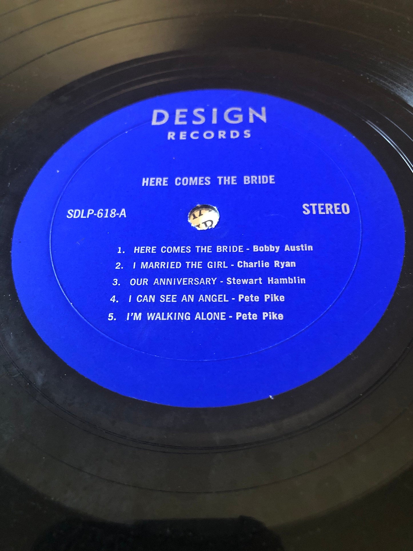 1962 Design Various Here Comes The Bride Compilation DLP-618 LP Vinyl Album Stereo