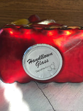 Load image into Gallery viewer, Department 56 Handblown Mercury Glass Santa and Toys on a Train (broken hanger)