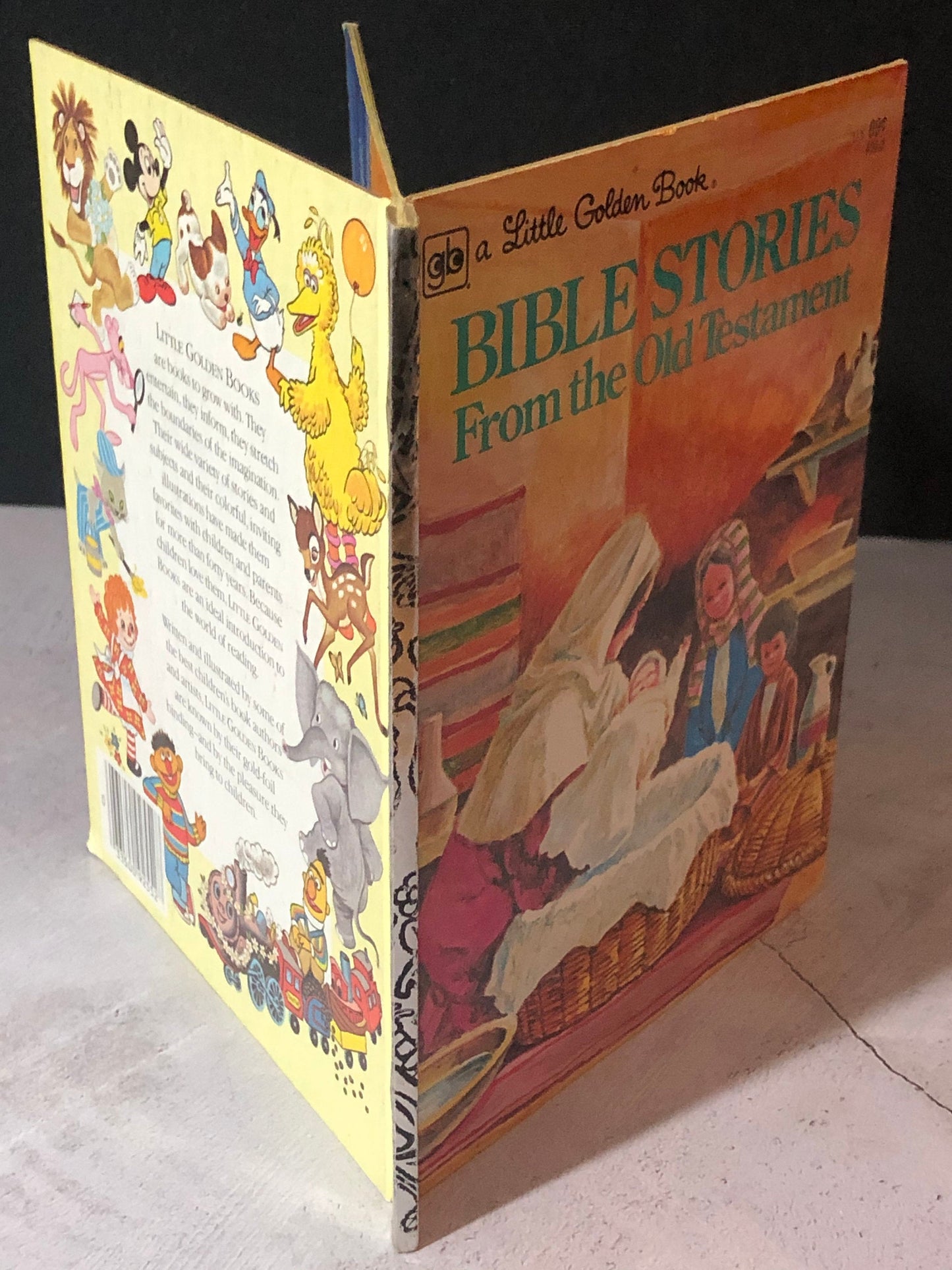 Bible Stories From The Old Testament A Little Golden Book Copyright 1977 3rd Reprint 1980 409-2