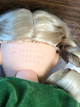 Load image into Gallery viewer, Vintage Playmates Precious Playmates Poseable Jointed Doll in Green, Vintage Collectible Playmates Doll