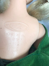 Load image into Gallery viewer, Vintage Playmates Precious Playmates Poseable Jointed Doll in Green, Vintage Collectible Playmates Doll