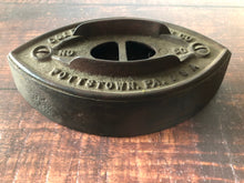Load image into Gallery viewer, 1900s Antique Sad Iron, Colebrookdale Iron Co Flat Iron, Antique Smoothing Iron