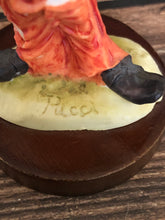 Load image into Gallery viewer, Vintage 1984 Pucci Hobo Clown Figurine Playing Trumpet, Clown Bauble, Clown and Trumpet Statue