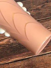 Load image into Gallery viewer, Anchor Hocking Fired-On Pink Vitrock Scalloped Art Deco Glass Table Vase