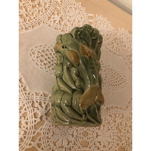 Load image into Gallery viewer, 1960s Majolica Dolphin Bud Vase