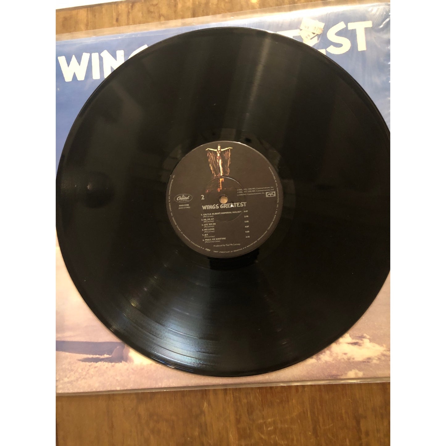 1978 Paul McCartney Capitol Records Wings Greatest Record Album Vinyl