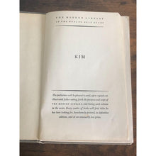 Load image into Gallery viewer, 1928 KIM By Rudyard Kipling The Modern Library
