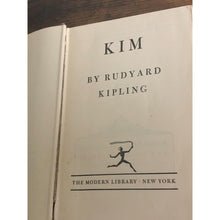Load image into Gallery viewer, 1928 KIM By Rudyard Kipling The Modern Library