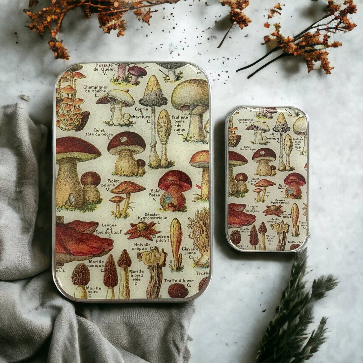 Firefly Notes - Mushroom Storage Tin: Small