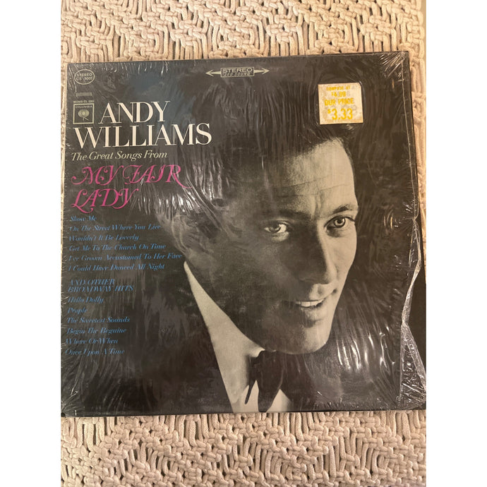 1964 Andy Williams, The Great Songs from My Fair Lady, Columbia, CS 9005, Vinyl Album Record LP