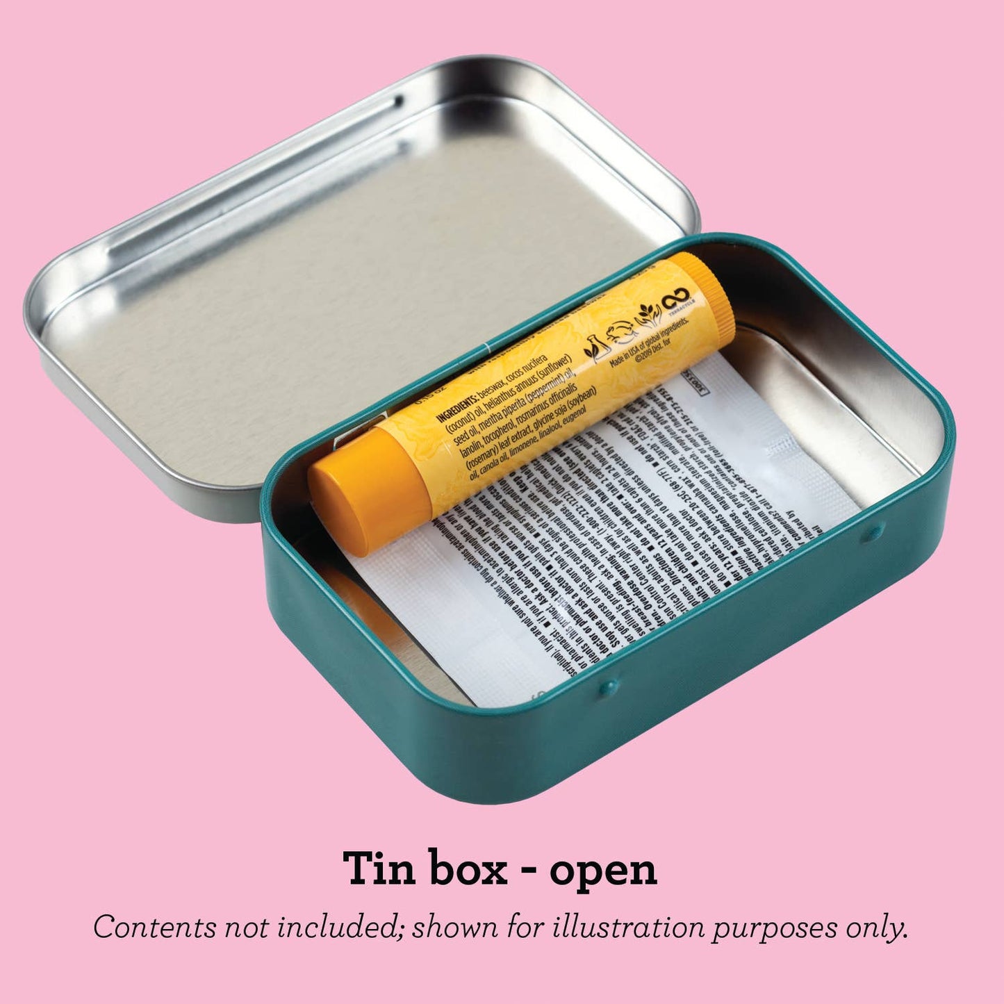 Bad Grandma Designs - Very Important Shit stash tin - purse-size food-safe tin box
