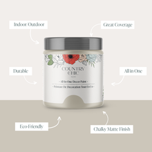 Load image into Gallery viewer, Country Chic Paint - Sunday Tea - Chalk Style Paint for Furniture &amp; Home Decor: Small project jar (4 oz)
