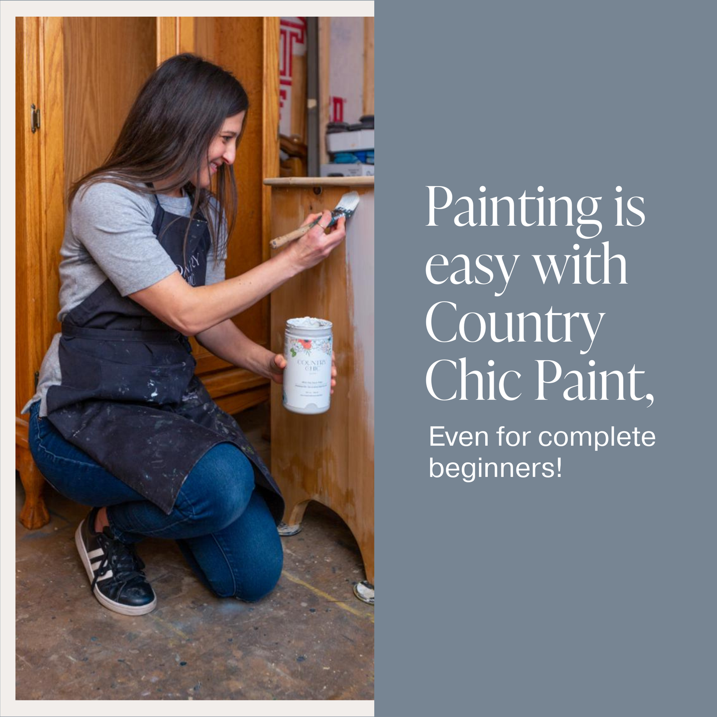 Country Chic Paint - Daydreamer - Chalk Style Paint for Furniture & Home Decor