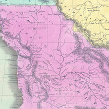 Load image into Gallery viewer, Vintage Map of Washington 1842
