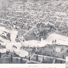 Load image into Gallery viewer, Vintage Map of Spokane Falls, Washington 1884
