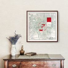 Load image into Gallery viewer, Vintage Map of Spokane Falls, Washington 1890
