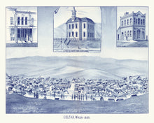 Load image into Gallery viewer, Vintage Map of Colfax, Washington 1889

