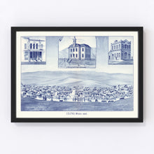 Load image into Gallery viewer, Vintage Map of Colfax, Washington 1889
