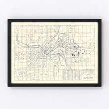 Load image into Gallery viewer, Vintage Map of Washington State University, 1920

