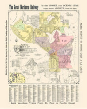 Load image into Gallery viewer, Vintage Map of Seattle, Washington 1899

