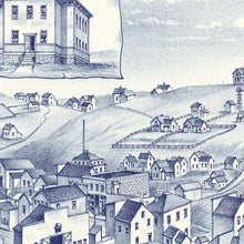 Load image into Gallery viewer, Vintage Map of Pullman, Washington 1889
