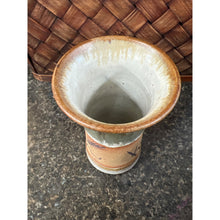 Load image into Gallery viewer, Handmade Studio Pottery Mug or Vase with Wheatgrass and the words Kindness
