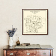 Load image into Gallery viewer, Vintage Map of Washington County, Indiana 1910
