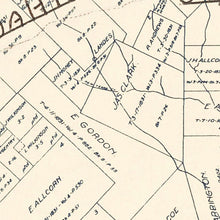 Load image into Gallery viewer, Vintage Map of Washington County, Texas 1920
