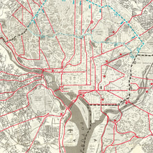 Load image into Gallery viewer, Vintage Map of Washington DC, Washington DC 1959
