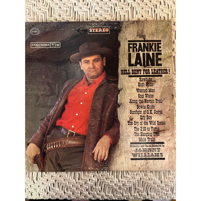 1962, Frankie Laine, Hell Bent for Leather! Columbia CS8415 Vinyl Album Record LP