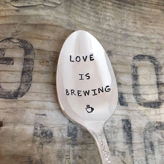 Pumpernickel and Wry - Love Is Brewing Teaspoon