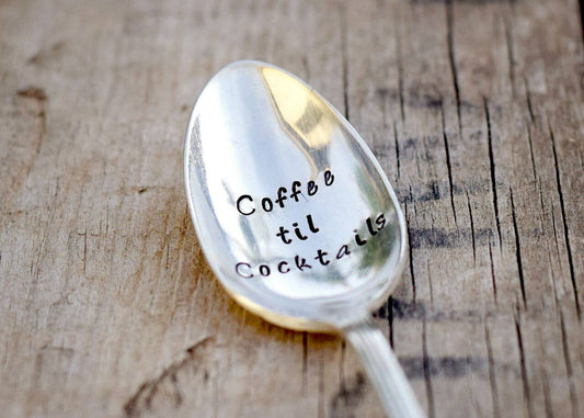 Pumpernickel and Wry - Coffee Til Cocktails Long Handled Teaspoon
