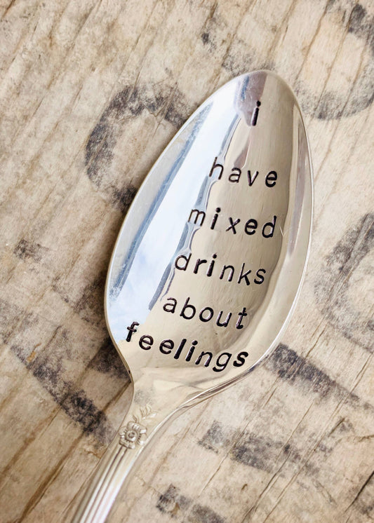 Pumpernickel and Wry - I have mixed drinks about feelings