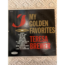 Load image into Gallery viewer, 1960 Teresa Brewer, My Golden Favorites Coral, CRL 57351 Vinyl, Album, Record, LP
