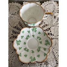 Load image into Gallery viewer, Shamrock Salisbury Fine Bone China Teacup Saucer Made in England #2259A
