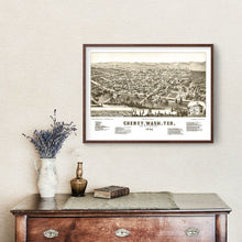 Load image into Gallery viewer, Vintage Map of Cheney, Washington 1884
