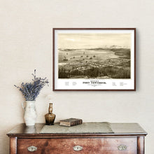 Load image into Gallery viewer, Vintage Map of Port Townsend, Washington 1878
